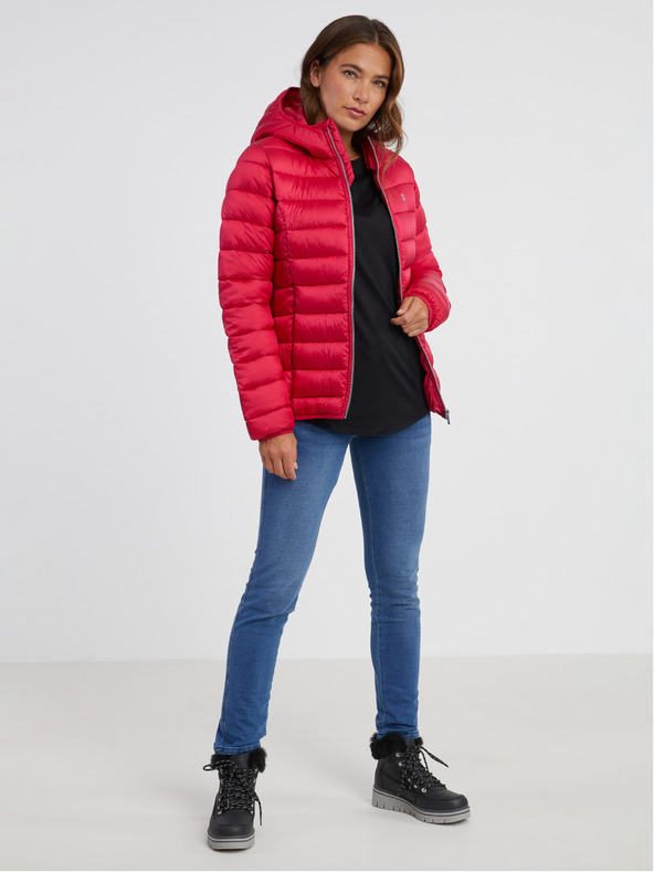 Sam 73 Тъмно розово дамско ватирано яке SAM 73 Sid