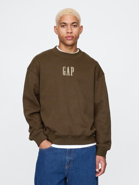 GAP Овърсайз суитчър с логото на GAP