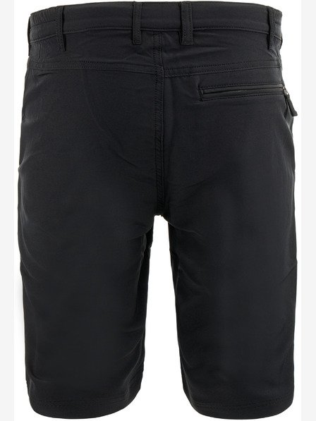 ALPINE PRO Мъжки бързосъхнещи къси панталони с охлаждащо сушене ALPINE PRO HAMPTON черни