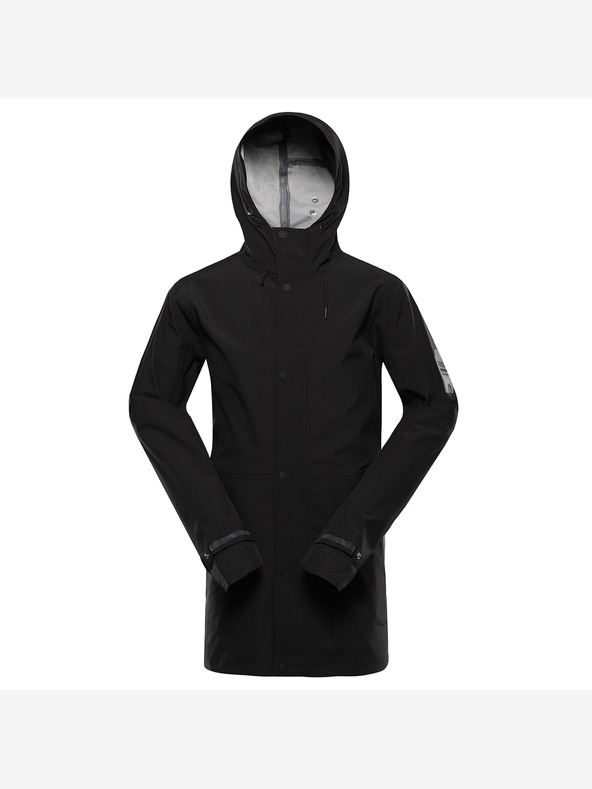 ALPINE PRO Мъжко палто с мембрана ptx ALPINE PRO SETIJ черно