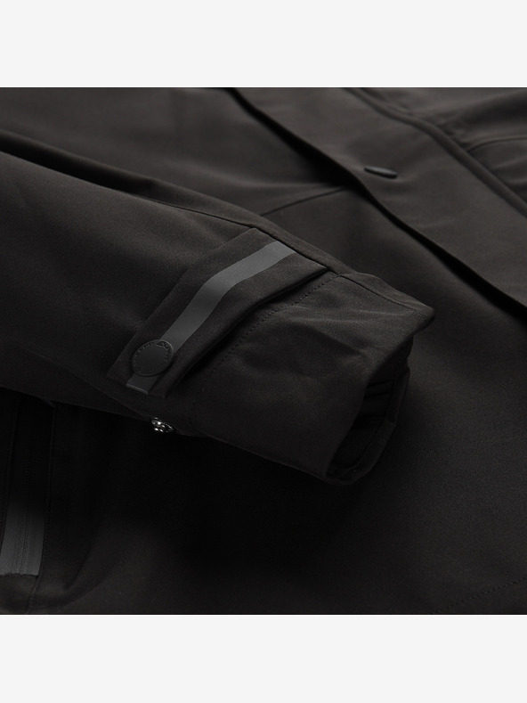 ALPINE PRO Мъжко палто с мембрана ptx ALPINE PRO SETIJ черно