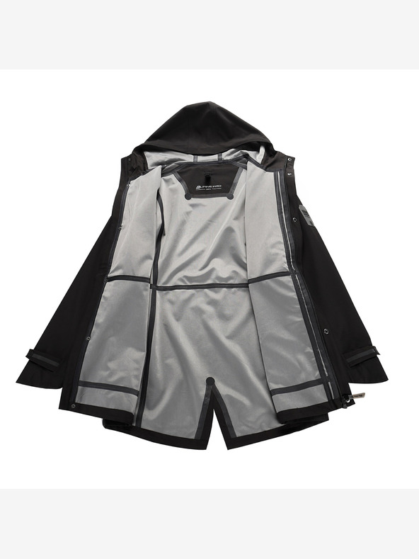 ALPINE PRO Мъжко палто с мембрана ptx ALPINE PRO SETIJ черно