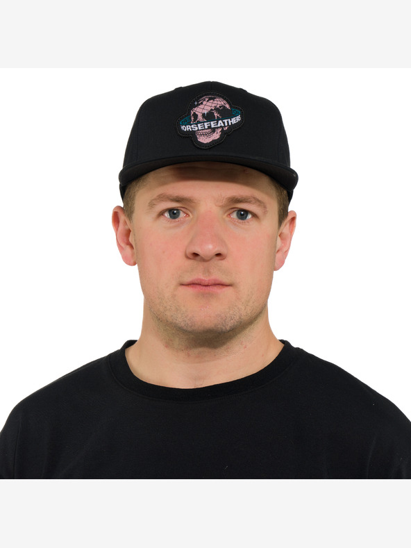 Horsefeathers Черепна шапка - черна HORSEFEATHERS