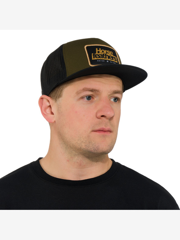 Horsefeathers Шапка Caster - маслина HORSEFEATHERS