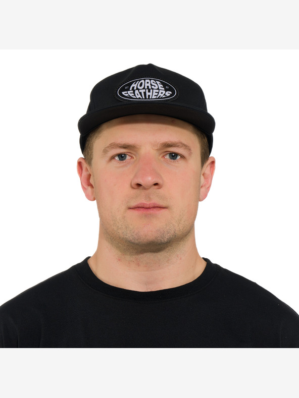 Horsefeathers Шапка "Кражба" - черна HORSEFEATHERS