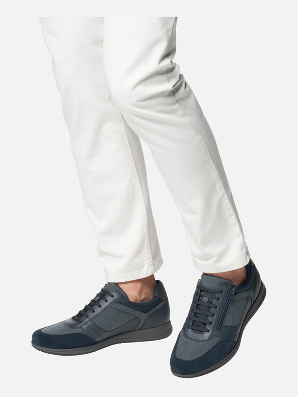 Geox Тъмно сини мъжки маратонки Geox Avery