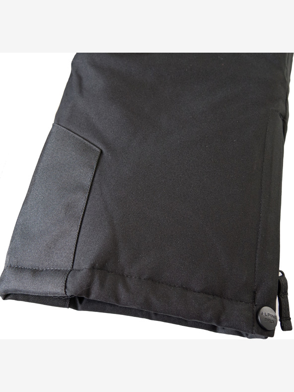 ALPINE PRO Детски ски панталон с мембрана за сняг ALPINE PRO MERONO черен