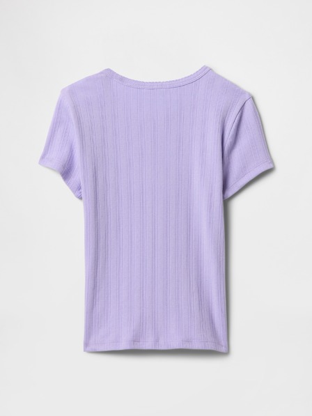 GAP Бебешка тениска с ребра GAP