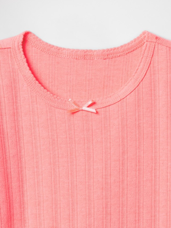 GAP Бебешка тениска с ребра GAP