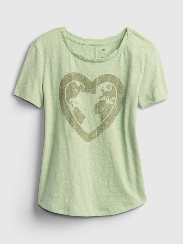 GAP Детска тениска gen good GAP