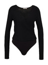 Orsay Черно дамско боди с дълъг ръкав ORSAY