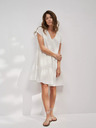 Moodo Дамска рокля бяла MOODO