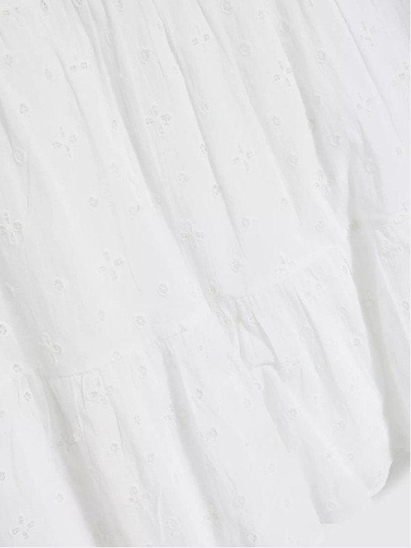 Moodo Дамска рокля бяла MOODO