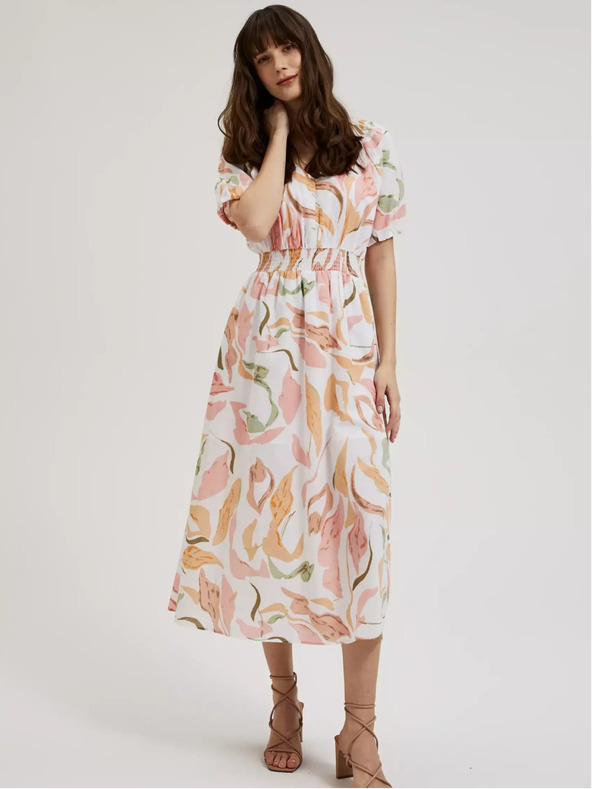 Moodo Дамска рокля на цветя MOODO