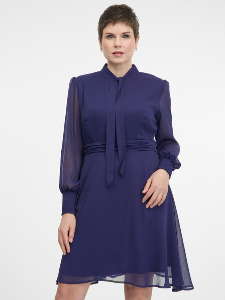 Orsay Тъмносиня дамска рокля ORSAY