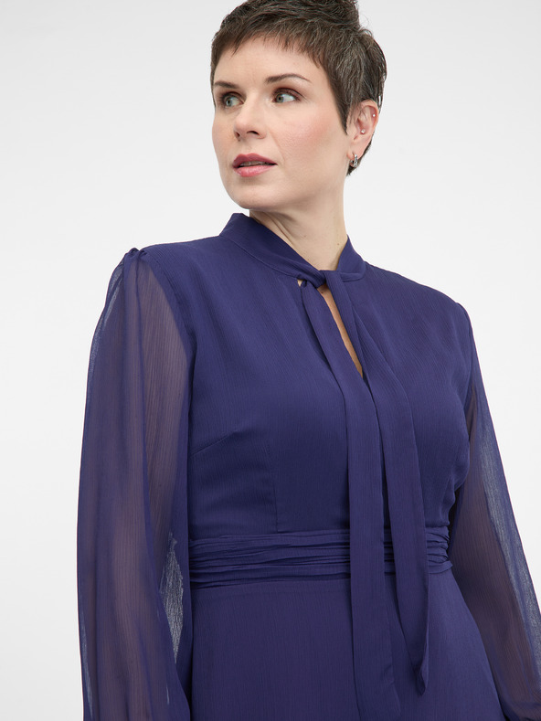 Orsay Тъмносиня дамска рокля ORSAY