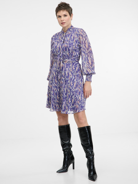 Orsay Лилава дамска рокля до коляното ORSAY