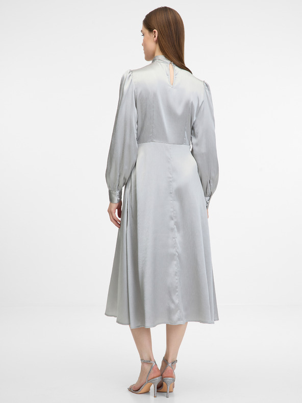 Orsay Сребриста дамска миди рокля ORSAY