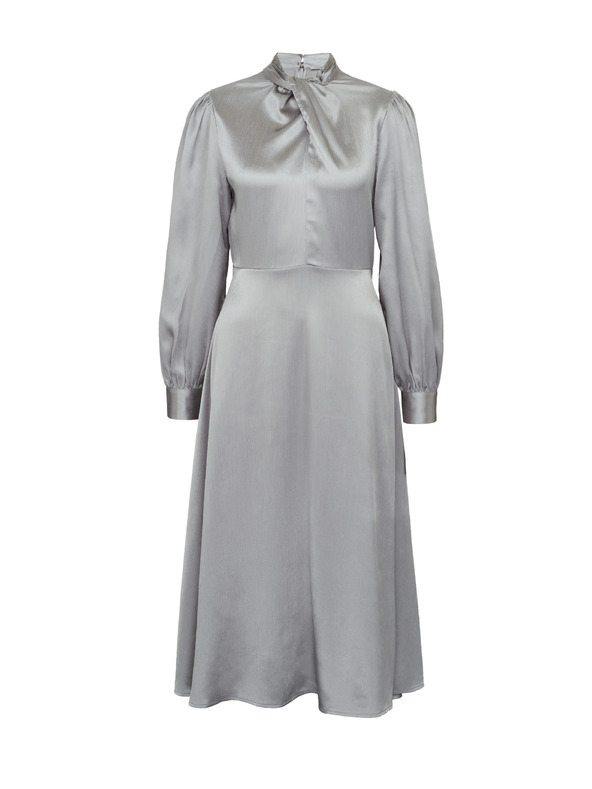 Orsay Сребриста дамска миди рокля ORSAY