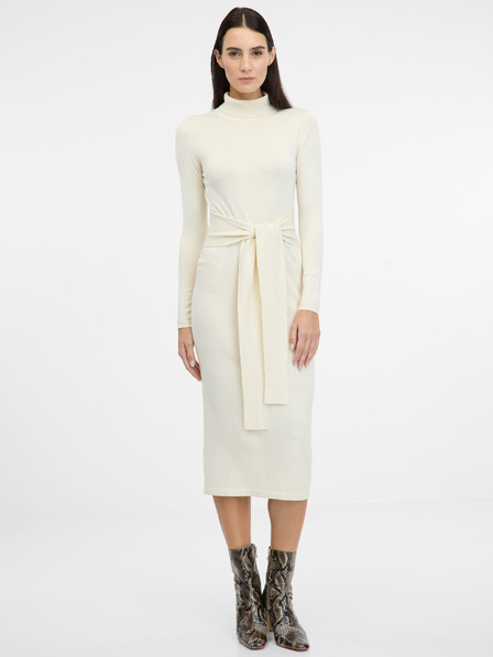 Orsay Кремава дамска рокля ORSAY