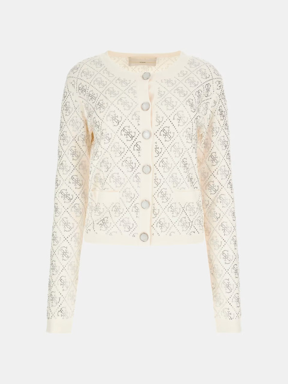 Guess Guess Кремав дамски пуловер