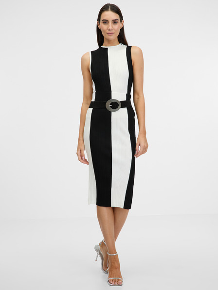 Orsay Черно-бял дамски пуловер ORSAY