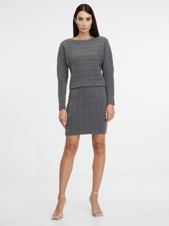 Orsay Сив дамски пуловер ORSAY