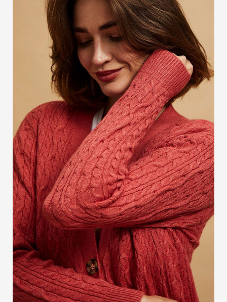 Moodo Дамска жилетка червена Moodo