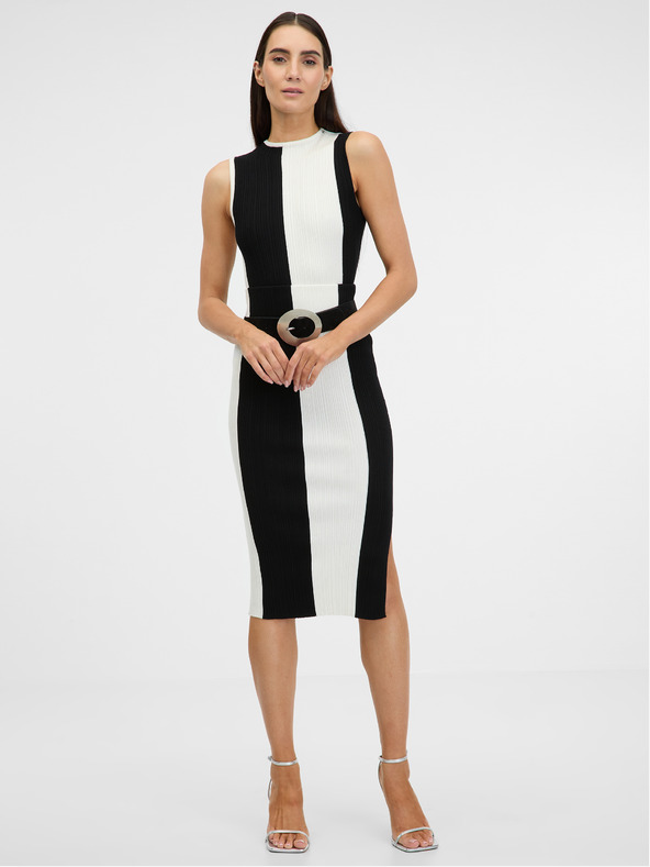 Orsay Черно-бяла дамска пола ORSAY