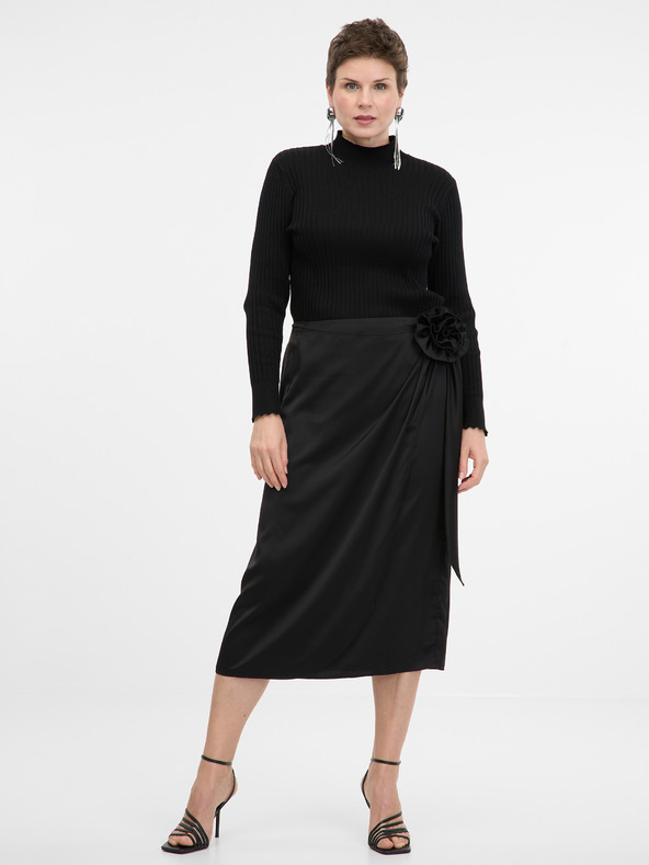 Orsay Черна дамска миди пола ORSAY