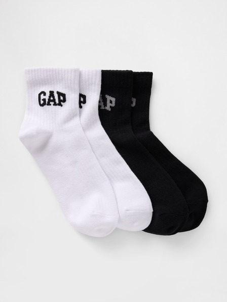 GAP Чорапи с лого, 2 чифта GAP