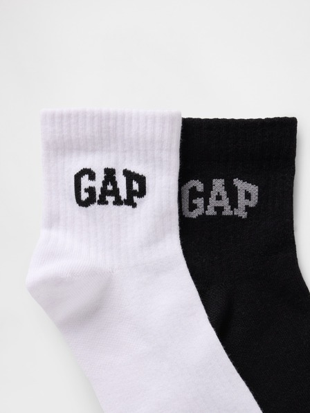 GAP Чорапи с лого, 2 чифта GAP