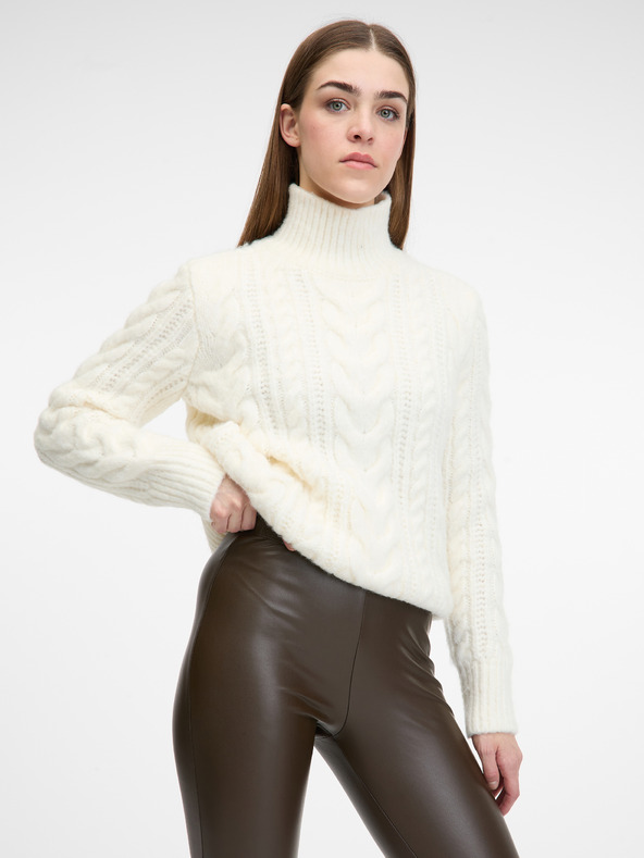 Orsay Кафяв дамски клин ORSAY