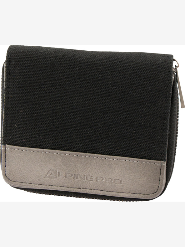 ALPINE PRO Портфейл от плат ALPINE PRO GORINE черен