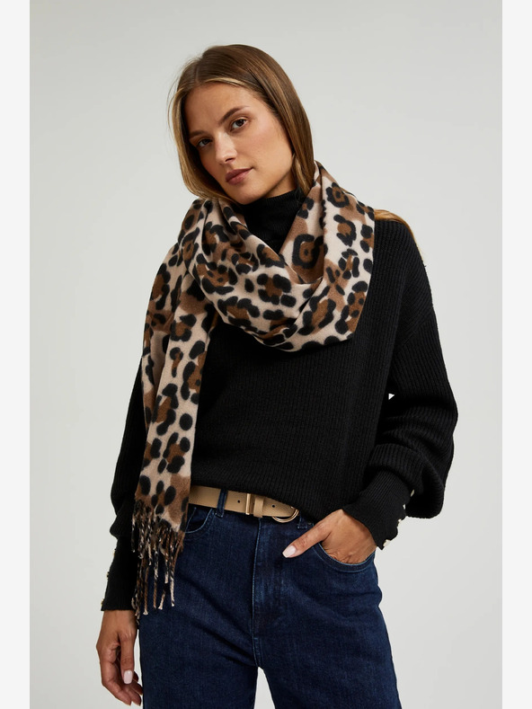 Moodo Бежов дамски колан Moodo