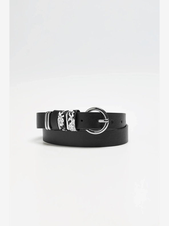 Moodo Черен дамски колан Moodo