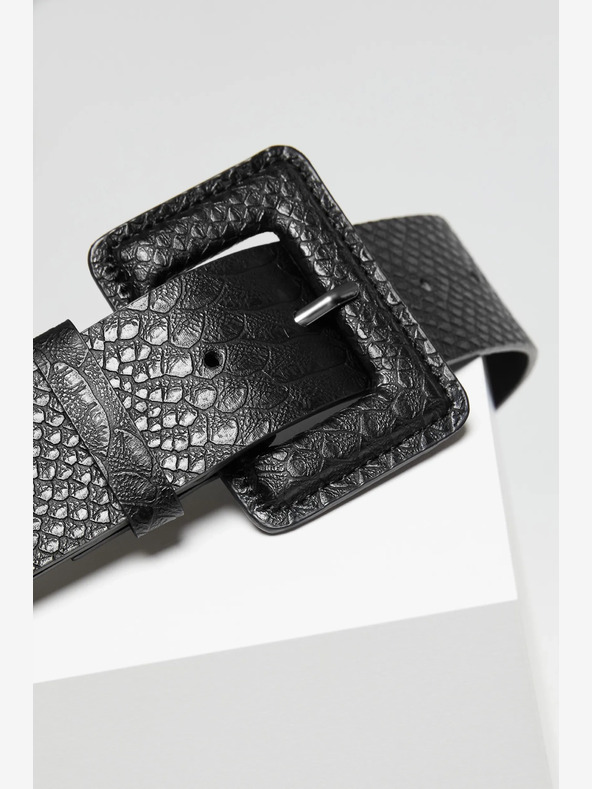 Moodo Черен дамски колан Moodo