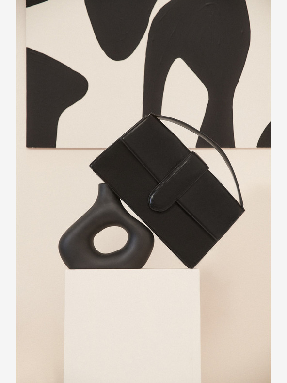 Moodo Черна дамска чанта Moodo