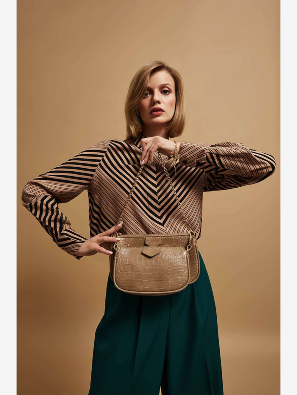 Moodo Дамска чанта бежова Moodo