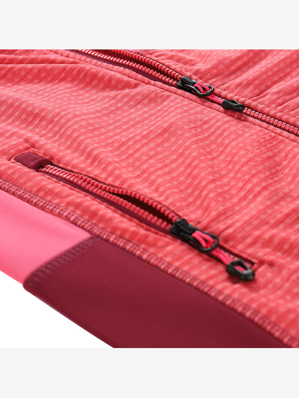 ALPINE PRO Детски бързосъхнещ суитшърт ALPINE PRO ONNECO 2 розов