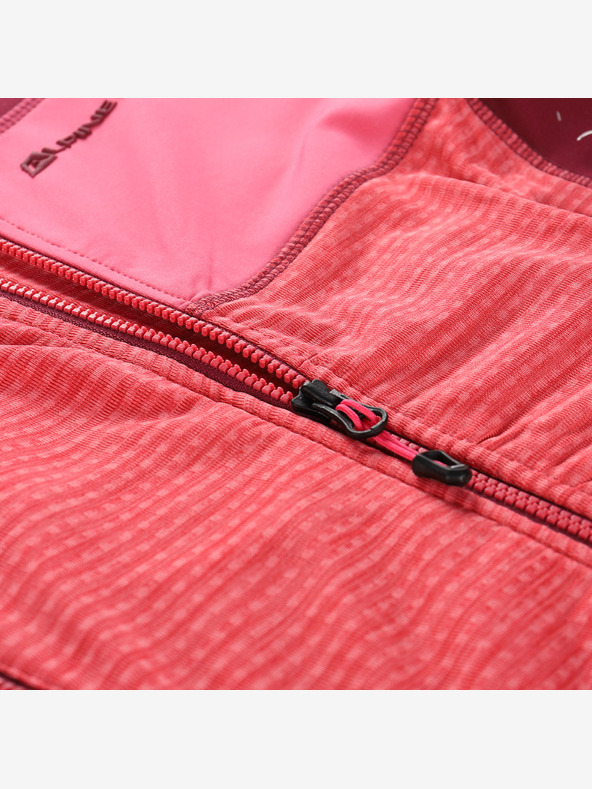 ALPINE PRO Детски бързосъхнещ суитшърт ALPINE PRO ONNECO 2 розов