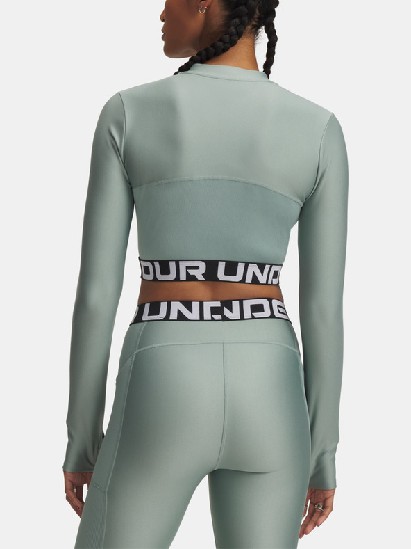 Under Armour Under Armour Women's HeatGear Rib 1/4 Zip LS тениска