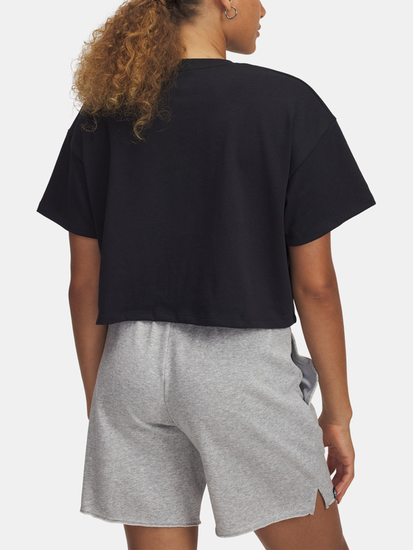 Under Armour Дамска тениска Under Armour UA W VARSITY MIX HW SS CROP