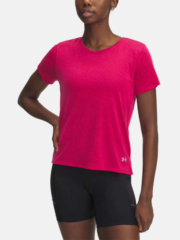 Under Armour Дамски къс ръкав Under Armour UA Launch Camo