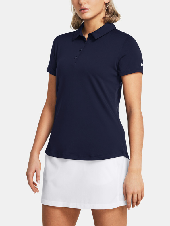 Under Armour Дамска тениска Under Armour UA Playoff SS Polo-BLU