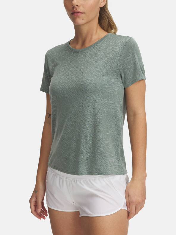 Under Armour Дамски къс ръкав Under Armour UA Launch Camo