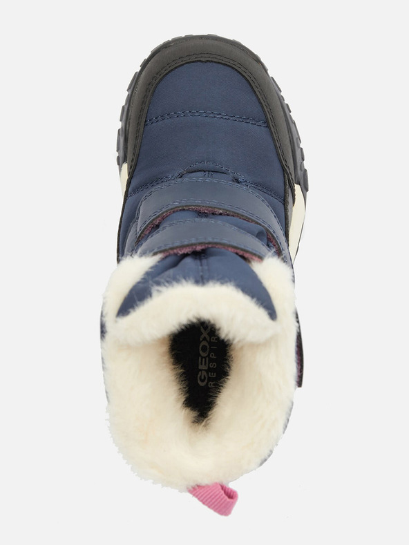 Geox Тъмносини момичешки зимни обувки Geox Trekkyup B Ab