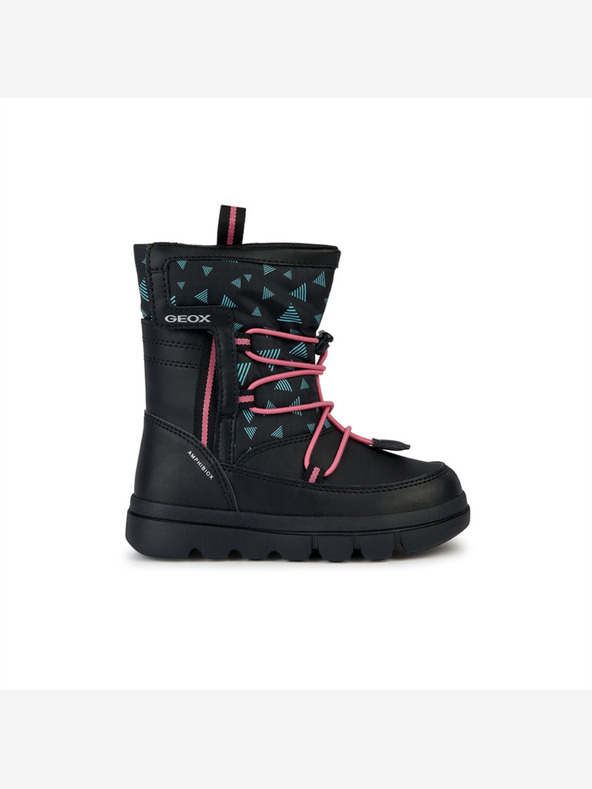 Geox Черни детски анкъл обувки Geox Willaboom Abx