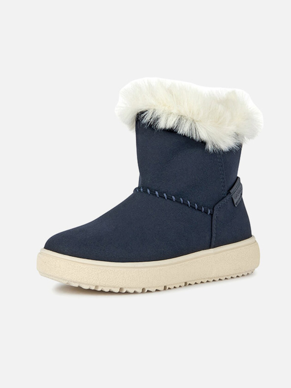 Geox Тъмносини момичешки ankle обувки Geox Theleven