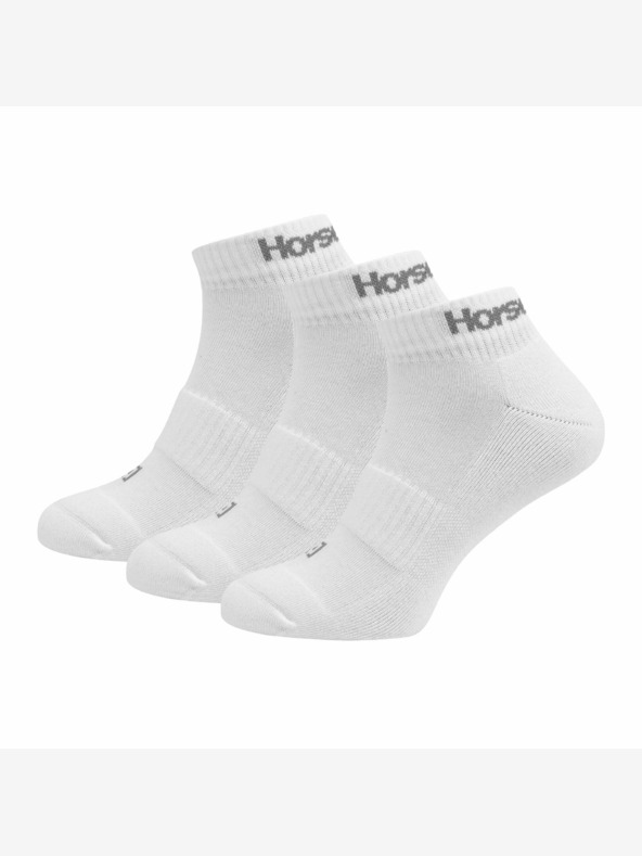 Horsefeathers Rapid Premium 3Pack чорапи - бели, размер 8 - 10 HORSEFEATHERS